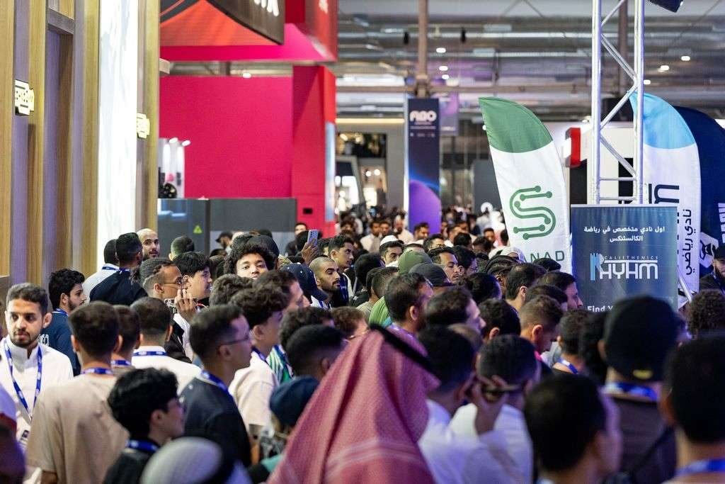 The crowd at FIBO Arabia